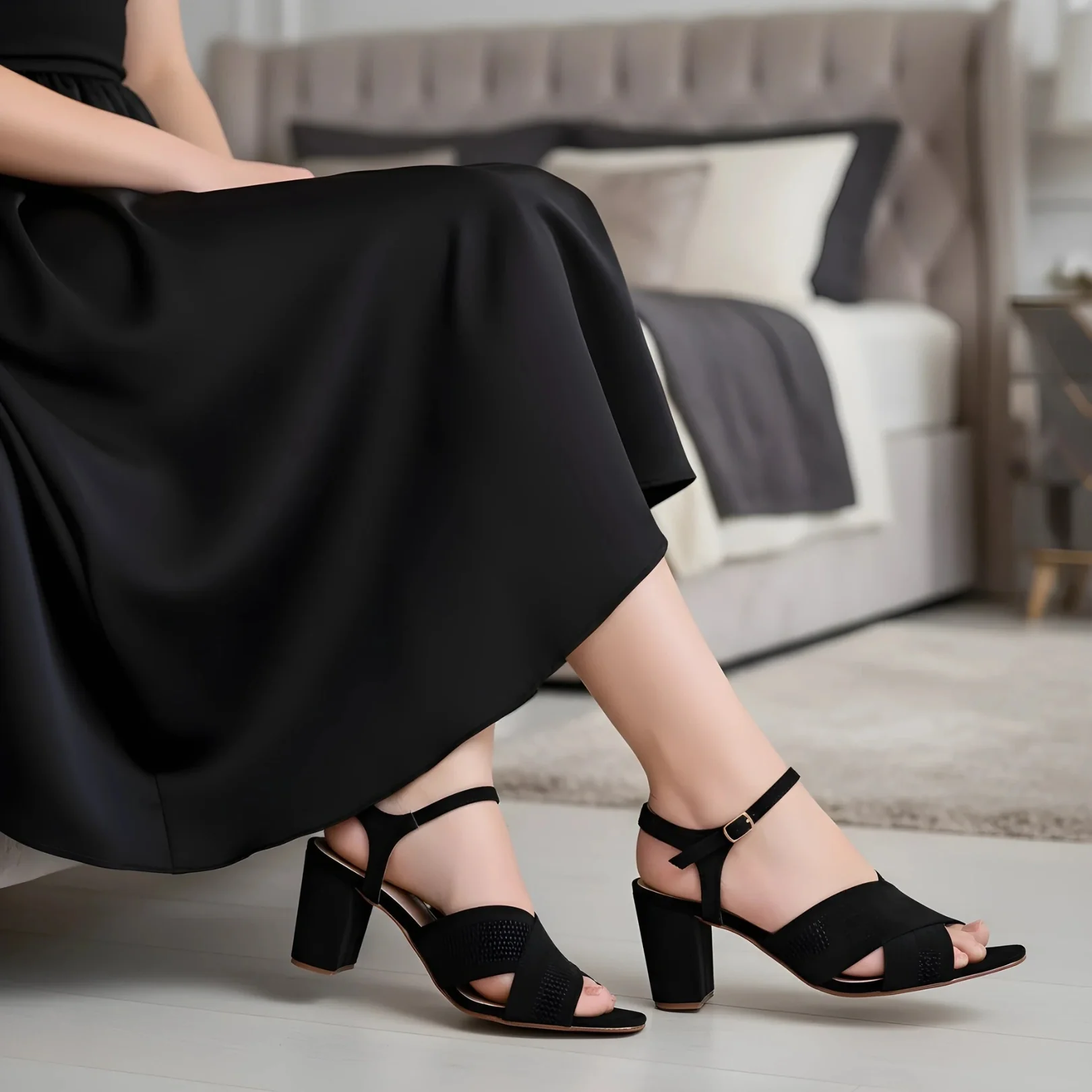 HOCK BLOCK HEEL - Image 3