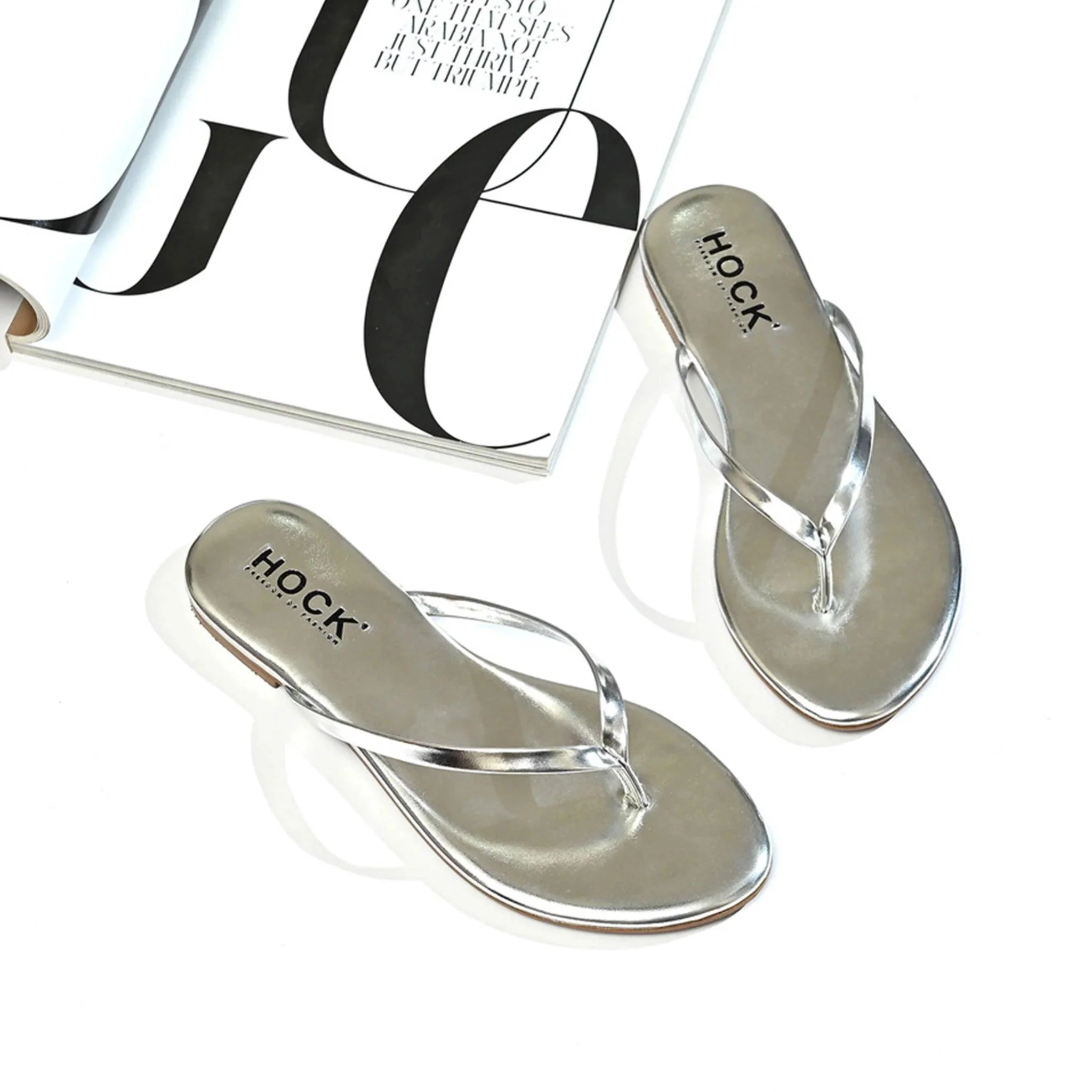 Metallic Flip-flops - Image 4