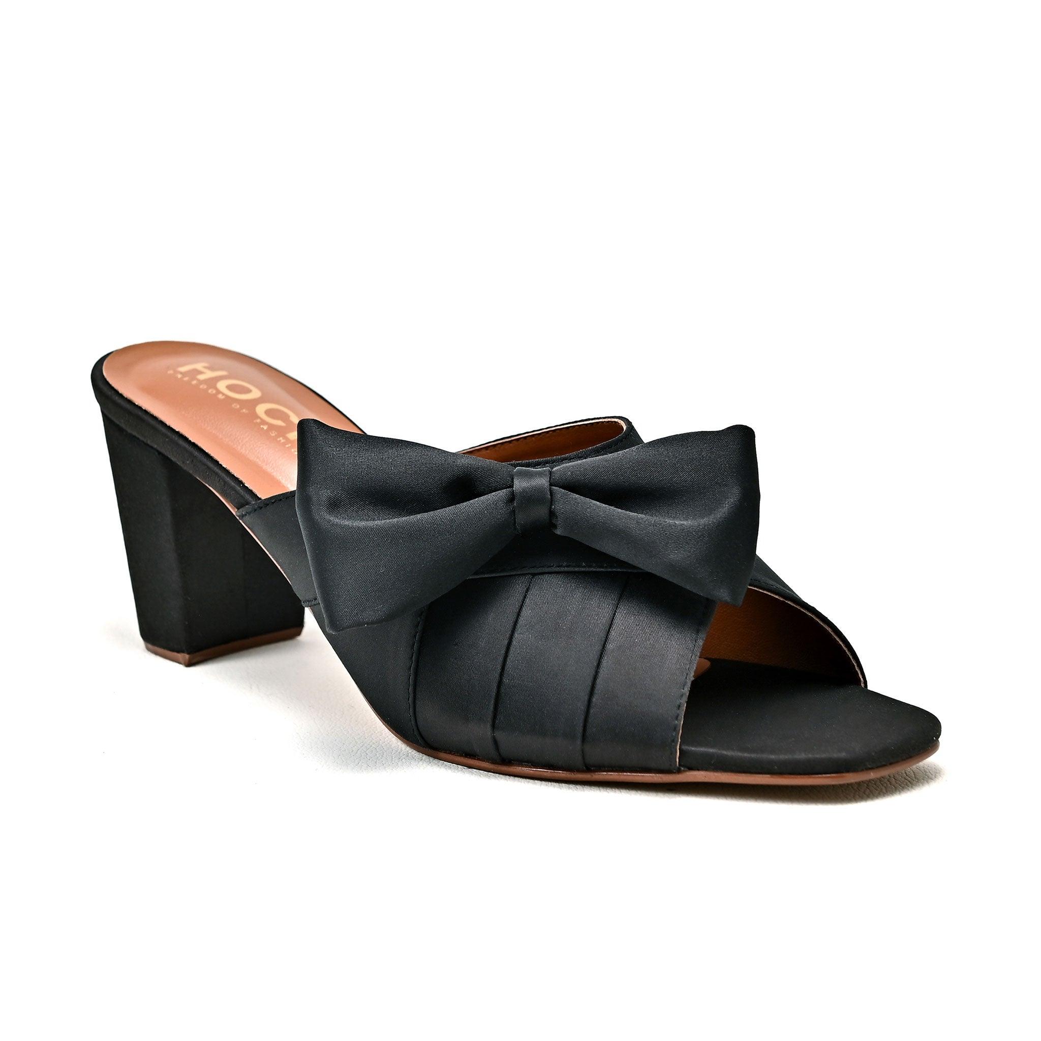 Satin-Bow Block heel - Image 3