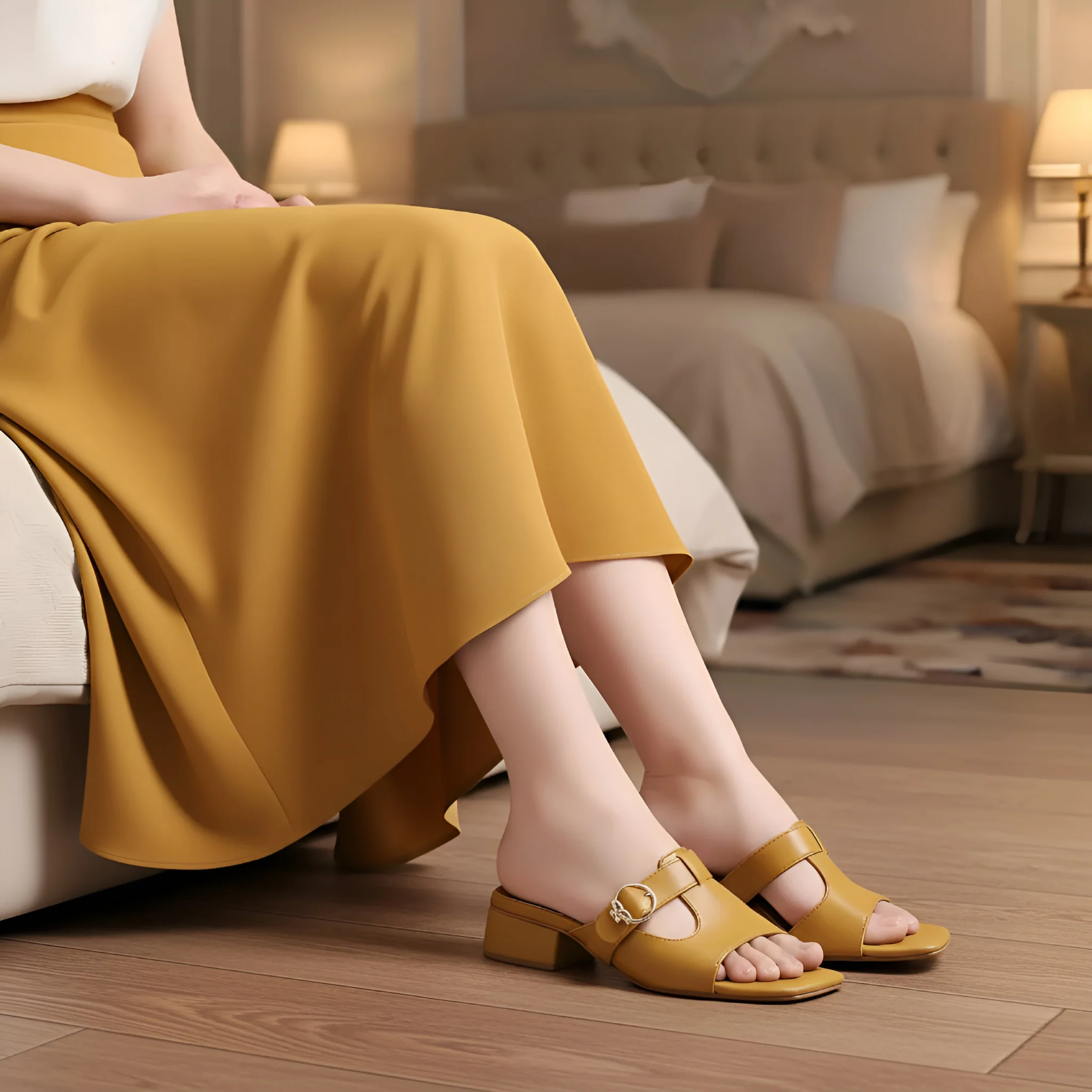 Sway Heeled Sandal - Image 3
